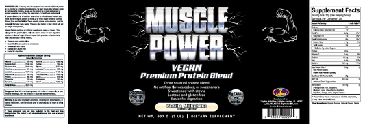 MUSCLE POWER (2 LB VANILLA)