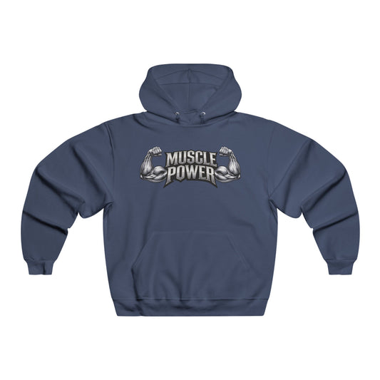Muscle Power Hoodie — Men’s Gym Strength Pullover