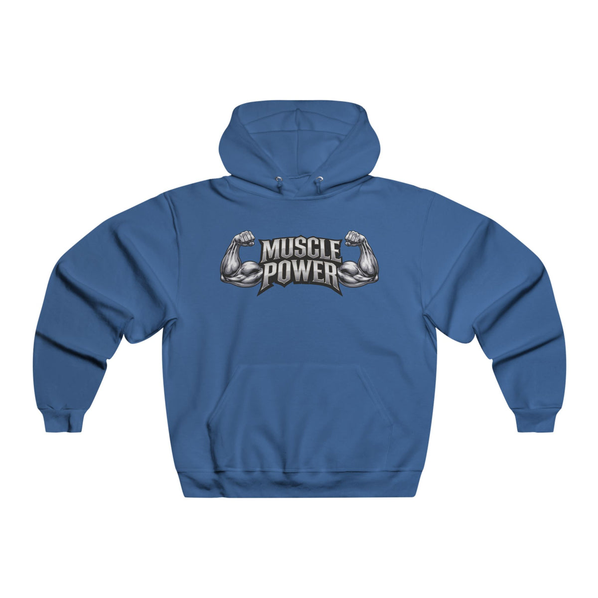 Muscle Power Hoodie — Men’s Gym Strength Pullover