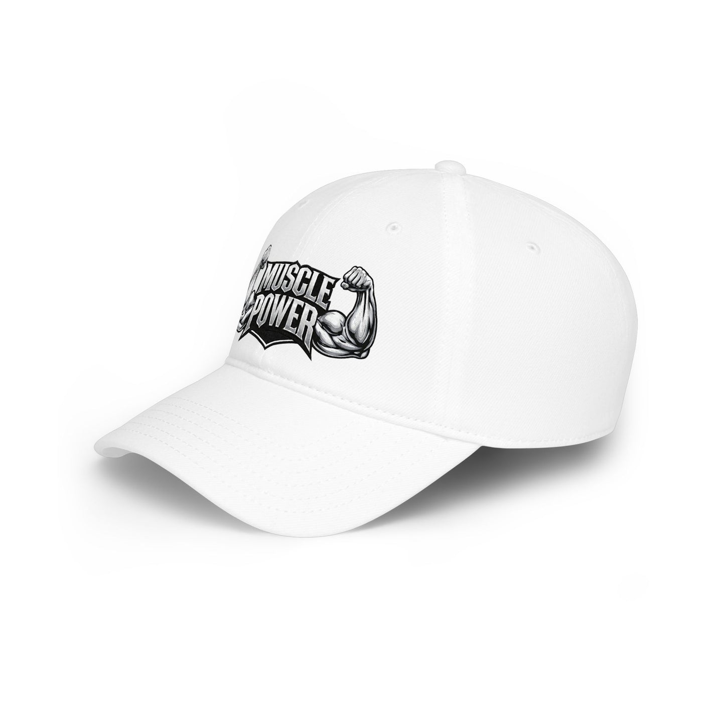 Muscle Power Baseball Cap — Athletic Gym Fitness Hat
