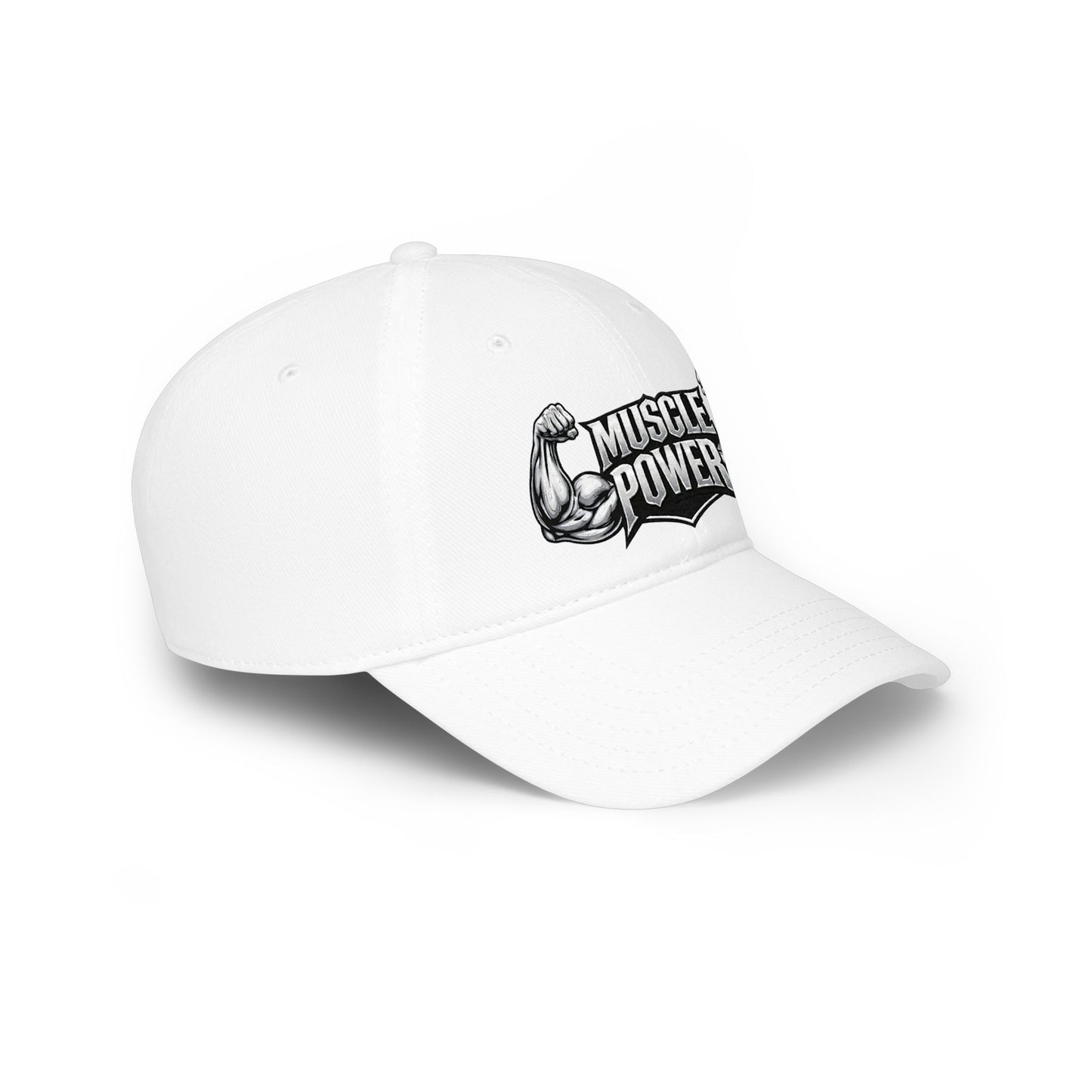 Muscle Power Baseball Cap — Athletic Gym Fitness Hat