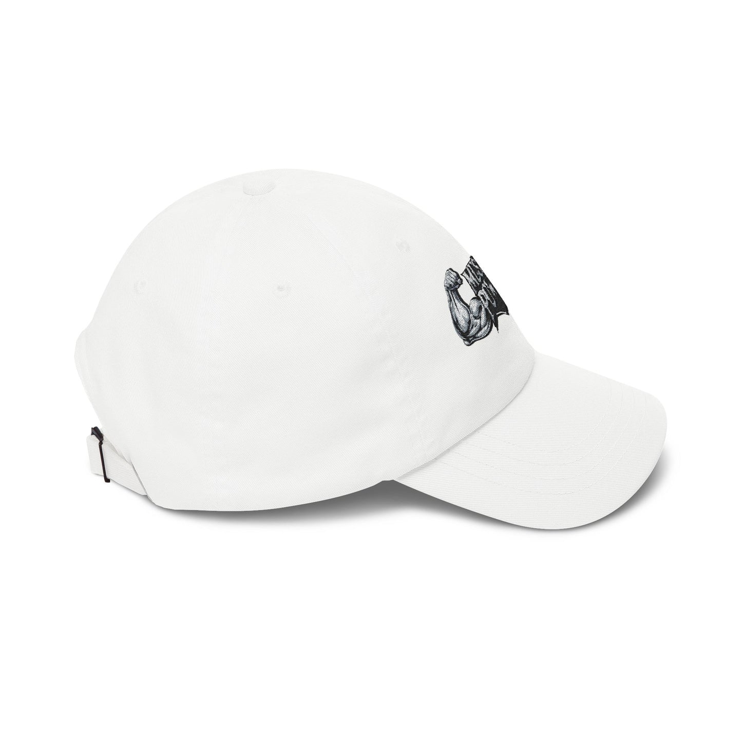 Muscle Power Dad Cap — Embroidered Fitness Baseball Hat