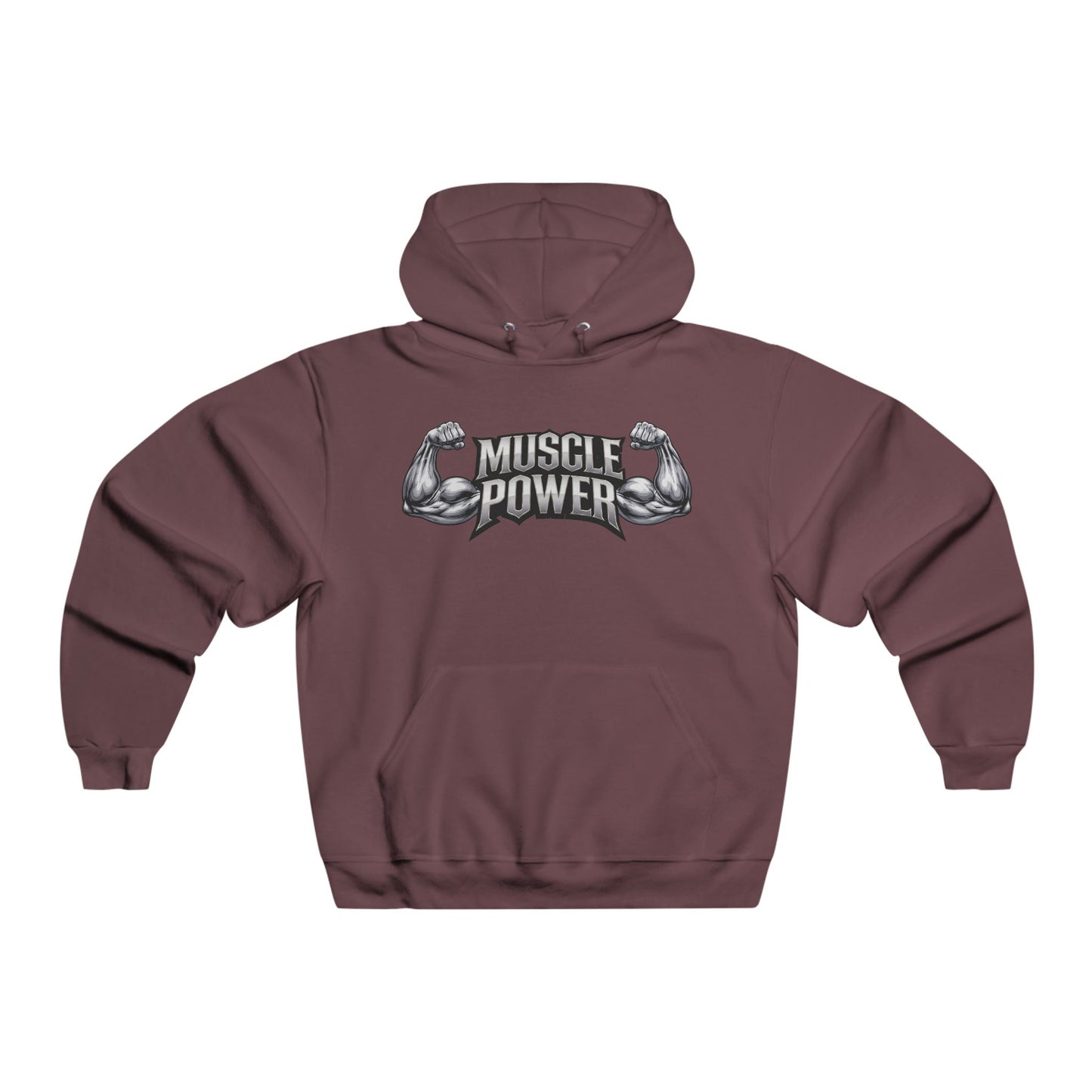 Muscle Power Hoodie — Men’s Gym Strength Pullover