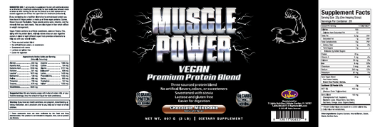 MUSCLE POWER (2 LB CHOCOLATE)